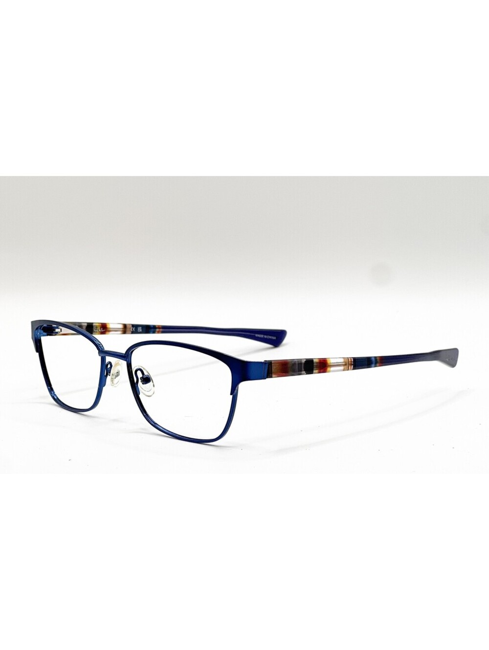 Nicole Miller Evergreen C03 Matte Navy Full Rim Eyeglass Frames 53-16-132